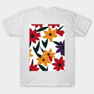 Chromatic Botanic Abstraction #17 T-Shirt